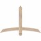 Ekena Millwork Bellingham Smooth Timber Gable Bracket, Douglas Fir, 48"W x 32"H x 1 1/2"D x 3 1/2"F, 16/12 Pitch GBW048X32X0204BEL00SDF - alternate 1